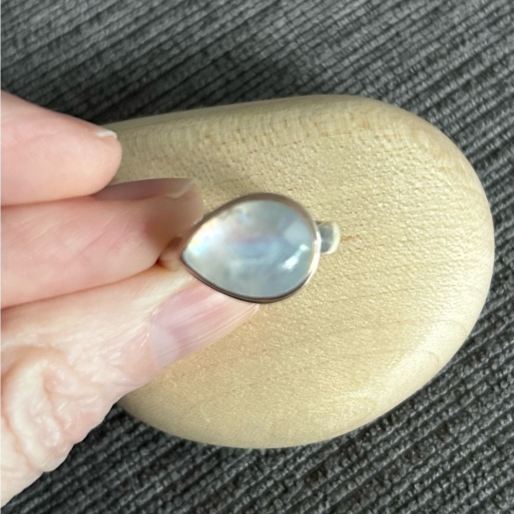 Jamie Joseph Rainbow 🌈 moonstone Ring